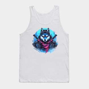 ninja husky Tank Top